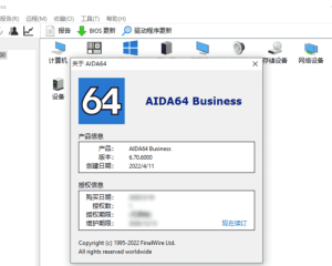 硬件检测工具 AIDA64 v6.70.6000 中文绿色稳定版