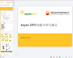Aspen DPO功能介绍与演示-文库文档