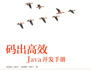 码出高效：Java开发手册-杨冠宝-高海慧著